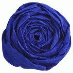 LOT DE 14 - PAPIER CRÉPON, BLEU FRANCE