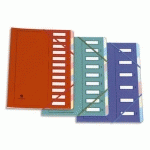 TRIEUR EXTENDOS 237 MON DOSSIER - 9 COMPARTIMENTS - CARTE FORTE VERNIE - VERT