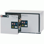 ARMOIRE SÉCURITÉ SOUS PAILLASSE UB-S-90 UB90.060.110.2S GRIS - MANUTAN COLLECTIVITÉS