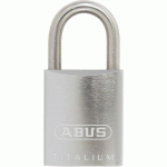 CADENAS TITALIUM 86TI - EN INOX - SANS CYLINDRE - LÉGER - ANSE 39,50MM ABUS