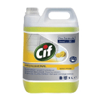 NETTOYANT MULTI-USAGES PARFUMÉ CIF PROFESSIONNAL CITRON 5 L