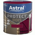 PROTECTION EN BOIS SATINÉ DE COULEUR ROUGE BASQUE
