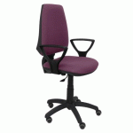 CHAISE DE BUREAU ELCHE - ACCOUDOIRS FIXES - VIOLET