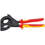 COUPE-CÂBLE ISOLÉ 1000V - LONGUEUR 315MM - DIAM.45MM - POUR CÂBLES ALU-CUIVRE BLINDÉS - KNI9536315A