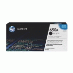 HP 650A - CE270A TONER NOIR POUR IMPRIMANTE LASER - HP