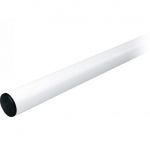 LISSE À SECTION TUBULAIRE EN ALUMINIUM PEINT BLANC. LONGUEUR5,35M CAME G0502