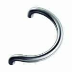 POIGNÉE DEMI-LUNE SÉRIE 601 INOX 32X300MM - HERACLES - B-INOX-PT215