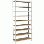 RAYONNAGE D\'ARCHIVES RAPID 2 1980X915X610 9 TAB GRIS - MANUTAN COLLECTIVITÉS