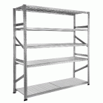 RAYONNAGE GALVASTAR L.1800 X P.320 X H.2500 MM DÉPART