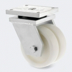 ROULETTE POLYAMIDE PIVOTANTE DIAMÈTRE ROUE 200 MM - TENTE