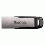 SANDISK CLÉ USB ULTRA FLAIR 64 GO USB 3.0 (USB-A) NOIR/ARGENT