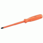 TOURNEVIS ISOLÉ 1000V POUR VIS PHILLIPS - POUR ÉLECTRICIEN - 270 MM SAM OUTILLAGE