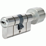 CYLINDRE DE SÉCURITÉ À BOUTON VARIÉ P6PS PRÉSNAP - 55 X B50 MM ABUS
