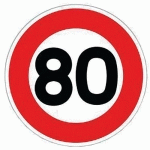 PANNEAU GAMME ECOLIGN Ø 85 CM - 80KM/H