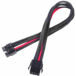 PP07-EPS8BR - CÂBLE D'ALIMENTATION EPS 12V (NOIR/ROUGE) - SILVERSTONE