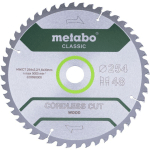 METABO - SAW BLADE WOOD WOOD CUP CUT - CLASSIC, 254X30 Z48 WZ 5 °