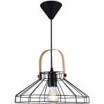 LAMPE SUSPENDUE METAL II NOIR (1XE27) ILUMINASHOP