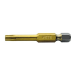 WITTE - 29614 - EMBOUT TORX STANDARD TIN GUIDE 1/4 LONG (T15X50)