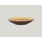 ASSIETTE COUPE CREUSE ROND BEIGE PORCELAINE Ø 30 CM TWIRL RAK