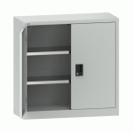 LISTA - ARMOIRE À PORTES BATTANTES (HXLXP) 100 X 100 X 50 CM KEY LOCK R7035