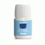 LOT DE 5 - DARWI FLACON DE 30 ML DE DILUANT POUR PEINTURE SUR VERRE - TRANSPARENT