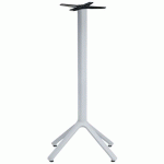 PIED DE TABLE NEMO FIXE HAUTEUR 109 CM - PEINT BLANC - S-CAB