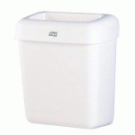 TORK POUBELLE, PLASTIQUE, 20 LITRES, BLANC