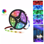 SWANEW - 4M ENSEMBLE DE BANDE LED BANDE RGB 5050 SMD BANDE LED 30LEDS LED NON ÉTANCHE AVEC TÉLÉCOMMANDE 44 BOUTONS - RGB