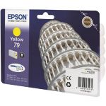 EPSON CARTOUCHE D'ENCRE TOUR DE PISE 79 J (C13T79144010) - DURABRITE ULTRA - GRANDE CAPACITÉ - COULEUR: JAUNE