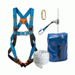EQUIPEMENT ANTICHUTE: KIT COUVREUR HT22 STOFOR CORDAGE 10M M10 SAC