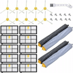 ODIPIE - KIT PIÈCES ACCESSOIRES POUR ASPIRATEUR IROBOT ROOMBA SERIE 800 900 850 860 861 865 866 870 871 875 876 880 886 890 891 895 896 960 965 966