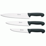 MATFER - COUTEAU DE CHEF SURMOULÉ ECOLINE 200 MM NOIR - 090835