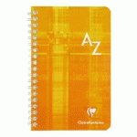 RÉPERTOIRE ALPHABÉTIQUE SPIRALE CLAIREFONTAINE METRIC 11 X 17 CM 100 PAGES