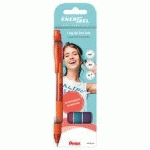 STYLO ROLLER À ENCRE GEL ENERGEL X BL107, KIT DE 4 - LOT DE 3