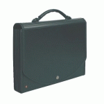 TRIEUR VALISETTE PLASTIQUE EXACOMPTA EXACASE 13 ONGLETS NOIR