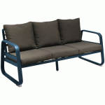 CANAPÉ TONIO 3 PLACES - BLEU - PROLOISIRS