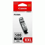 CARTOUCHE CANON PGI580 TRÈS HAUTE CAPACITÉ NOIRE POUR IMPRIMANTE JET D'ENCRE
