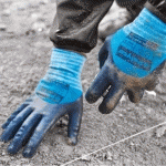 GANT DE MANUTENTION HYDRO POLYFLEX KC - EN388-2003 :4131 - TAILLE 9 - LA PAIRE - LOT DE 5