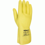 GANTS DE PROTECTION CHIMIQUE EN LATEX - JUBA 62138 NOVA 38 - 12 PAIRES - T7 JUBA
