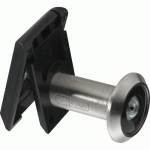 JUDAS DE PORTE - MICROVISEUR CHROME 200° AVEC CACHE ABUS