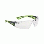 LUNETTES DE PROTECTION OCULAIRES ULTRA LÉGÈRES DESIGN SPORTIF  - VERT - LOT DE 2