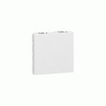 OBTURATEUR MOSAIC BLANC IP41 EN PLASTIQUE 2 MODULES - LEGRAND - 077071