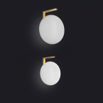 OLUCE ALBA 174 APPLIQUE MURALE, SAILLIE 20 CM