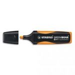 STABILO SURGLIGNEUR GREENBOSS, 83% DE MATIÈRE RECYCLÉE, COLORIS ORANGE