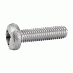VIS À MÉTAUX TÊTE CYLINDRIQUE CRUCIFORME INOX A2 DIN 7985 6X20 BOÎTE DE 200 - ACTON - 622166X20
