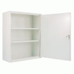 ARMOIRE À PHARMACIE BLANCHE VIDE 1 PORTE