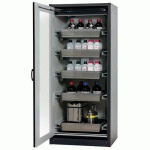 ARMOIRE SÉCURITÉ Q-DISPLAY-30 Q30.195.086.WDFW GRIS/JAUNE - ASECOS