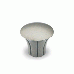 BOUTON DE MEUBLE ROND EBURACO - HAUTEUR 29 MM - D 33 MM - PAR 4 - ASPECT ÉTAIN HETTICH