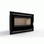 INSERT À BOIS AVEC KIT VENTILATION ET CADRE 4L - C-795-S PORTIMAO TERMOFOC