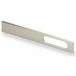 LOT DE 4 POIGNÉES DE MEUBLE ALUMINIUM FINITION INOX BROSSÉ CAPUA - LONGUEUR 472 MM HETTICH